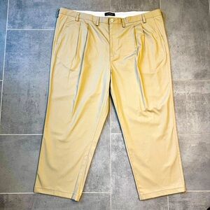 The Outfitters by Lands End khaki pant 48 waist 27.5 inseam